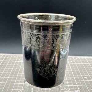 Solid 800-950 Silver Cup Minerva France with PB Phillippe Berthier hallmarks, C